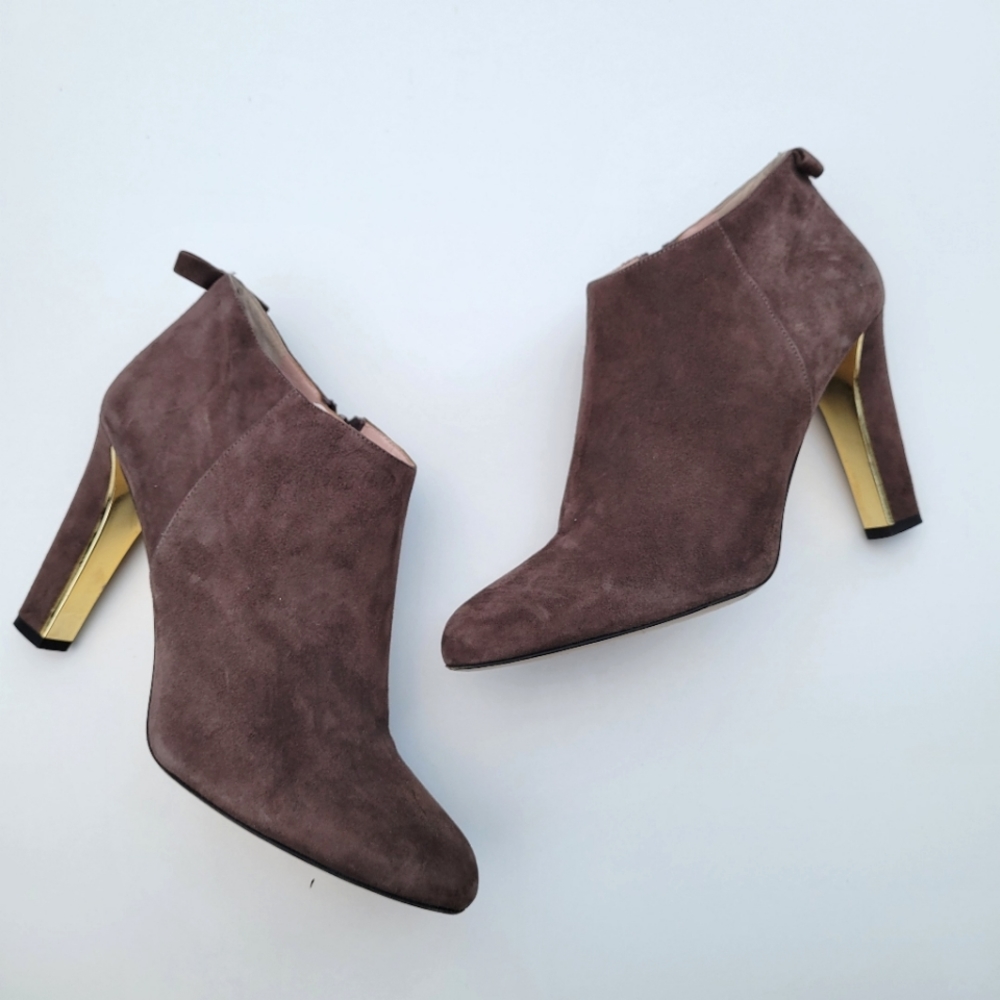 KATE SPADE netta suede booties